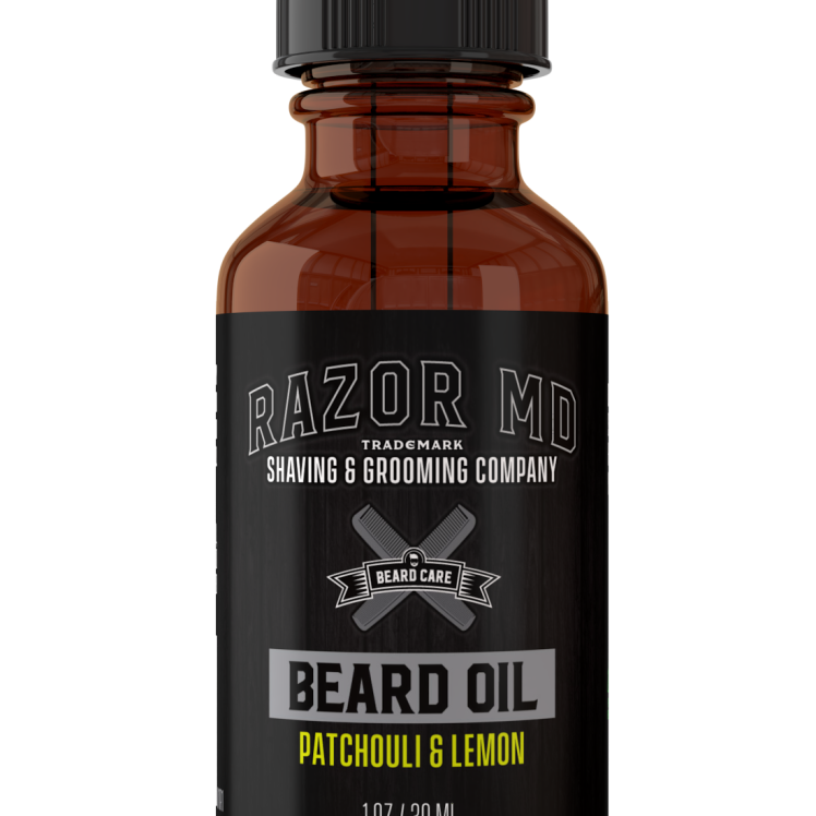 Razor MD Patchouli & Lemon olej na vousy 30 ml