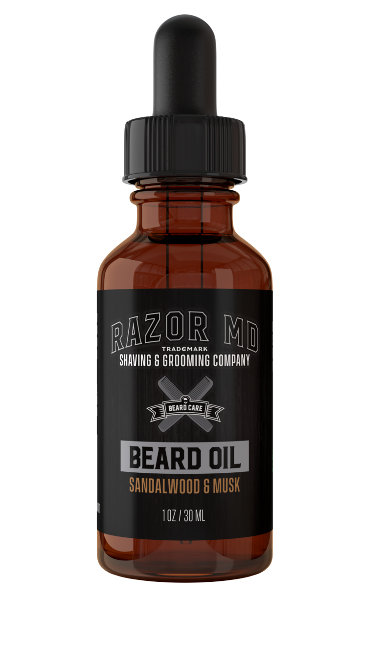 Razor MD Sandalwood & Musk olej na vousy 30 ml