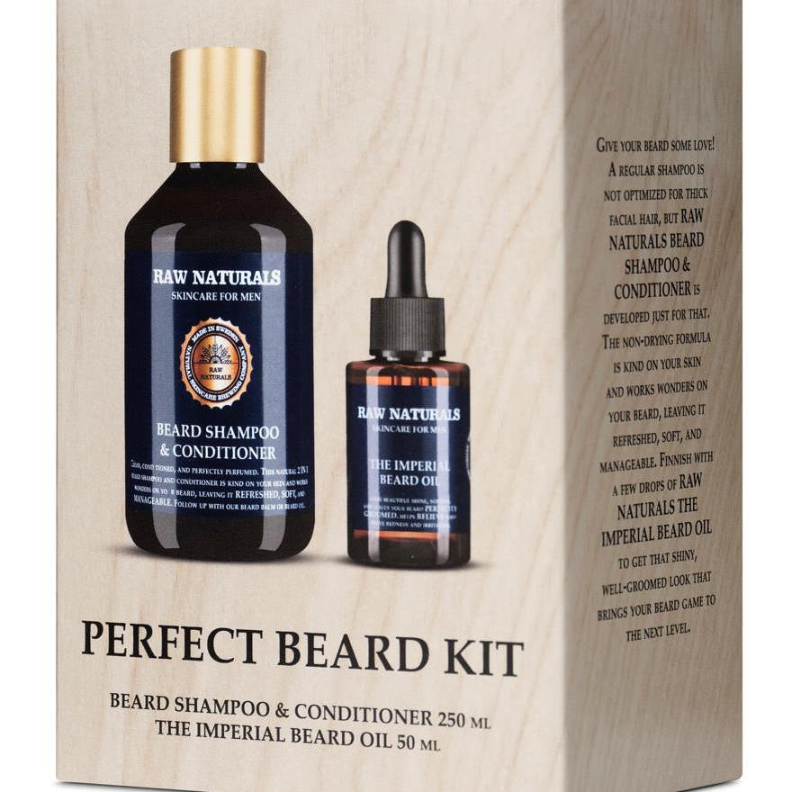 Recipe For Men Raw Naturals sada na vousy