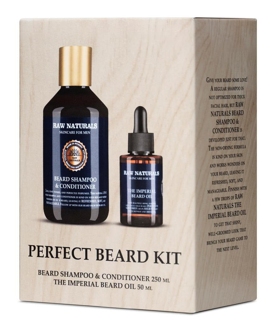 Recipe For Men Raw Naturals sada na vousy