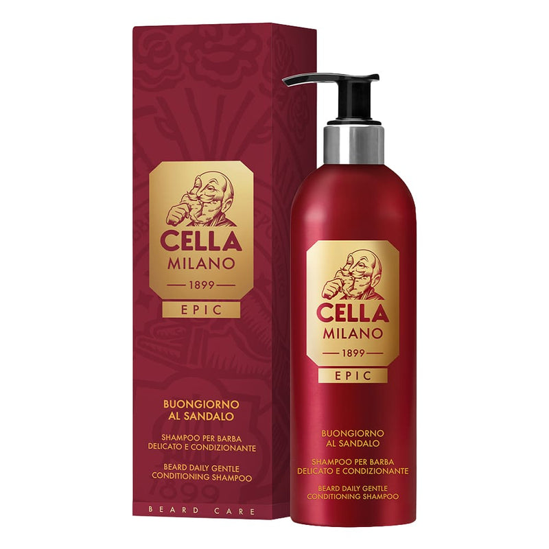 Cella Milano Epic Buongiorno al Sandalo šampon na vousy 175 ml - fotografie 1