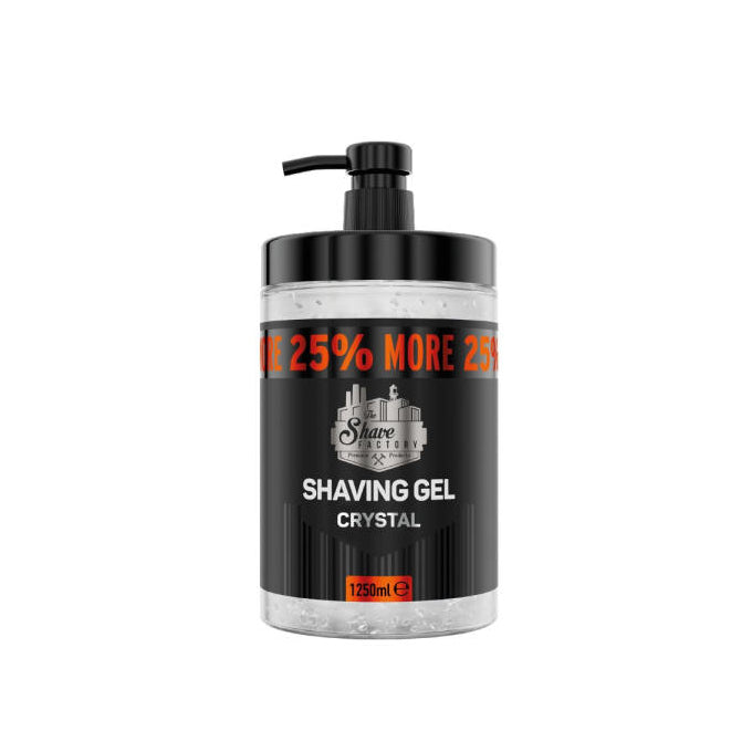Shave Factory Crystal gel na holení 1250 ml