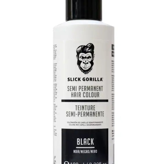 Slick Gorilla Hair Colour Black černá barva na vlasy 100 ml