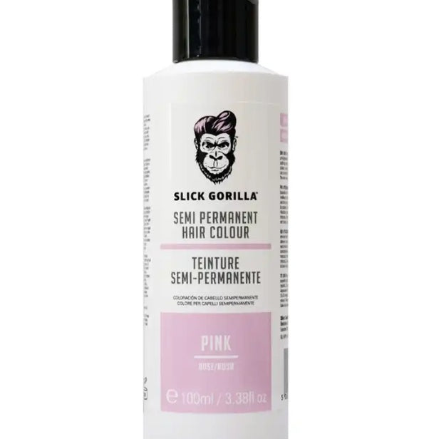 Slick Gorilla Hair Colour Pink růžová barva na vlasy 100 ml