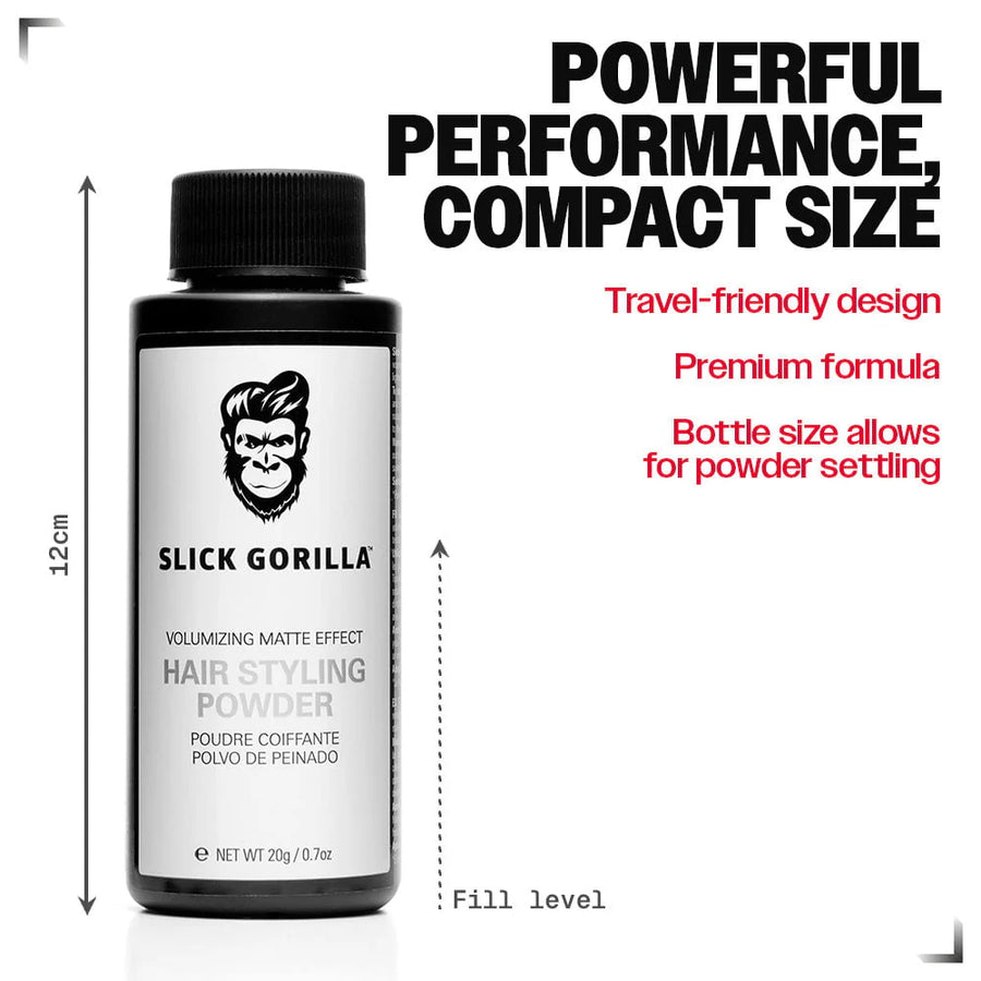 Slick Gorilla stylingový pudr na vlasy 20 g