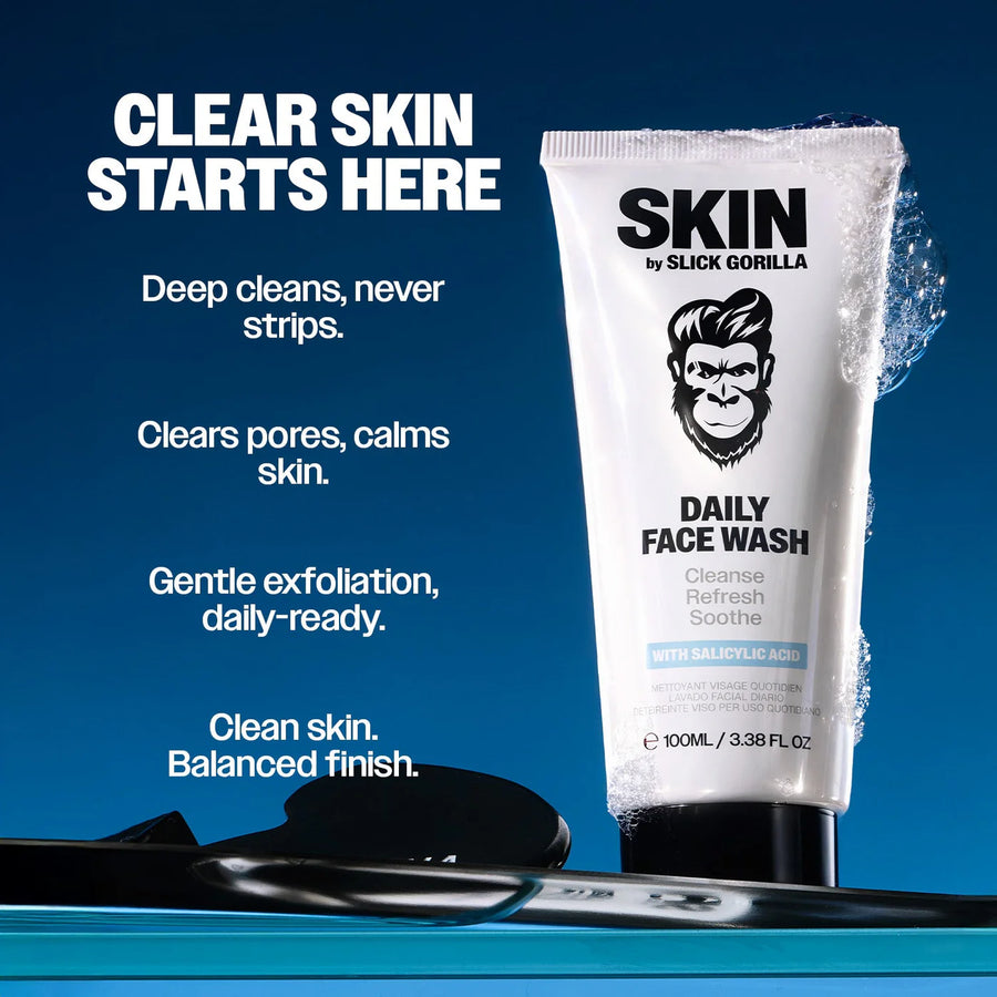 Slick Gorilla Daily Face Wash čisticí gel na obličej 100 ml