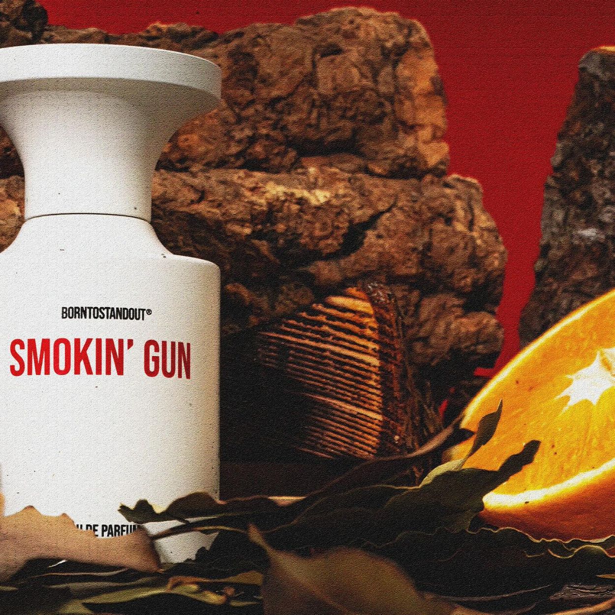 BORNTOSTANDOUT® Smokin' Gun parfémovaná voda unisex 50 ml