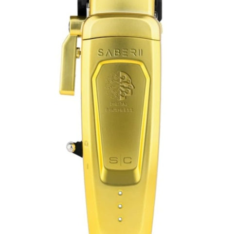 StyleCraft Saber 2.0 Clipper Gold profesionální strojek na vlasy