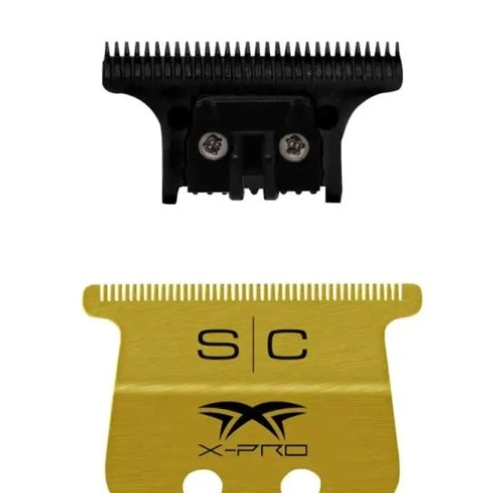 StyleCraft X-PRO WIDE GOLD + THE ONE DLC střihací hlavice