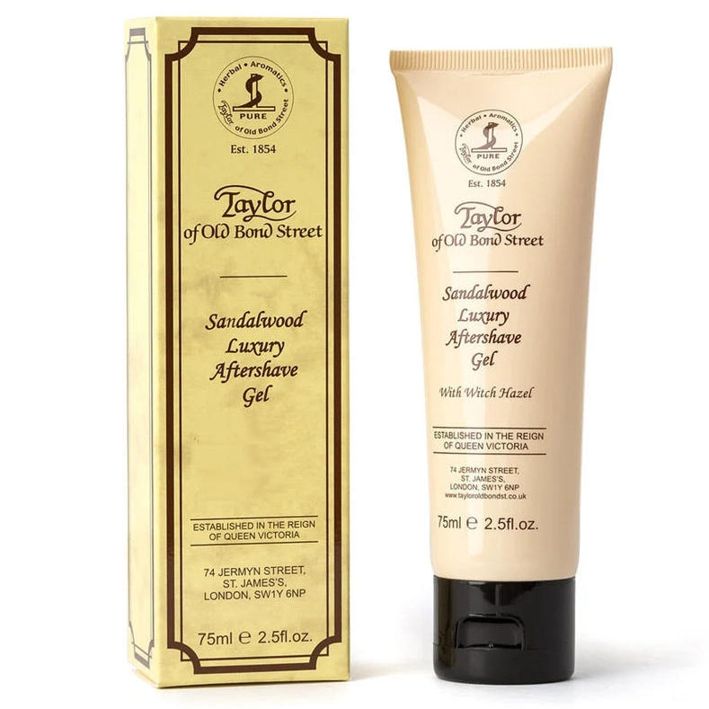 Taylor of Old Bond Street Sandalwood gel po holení 75 ml