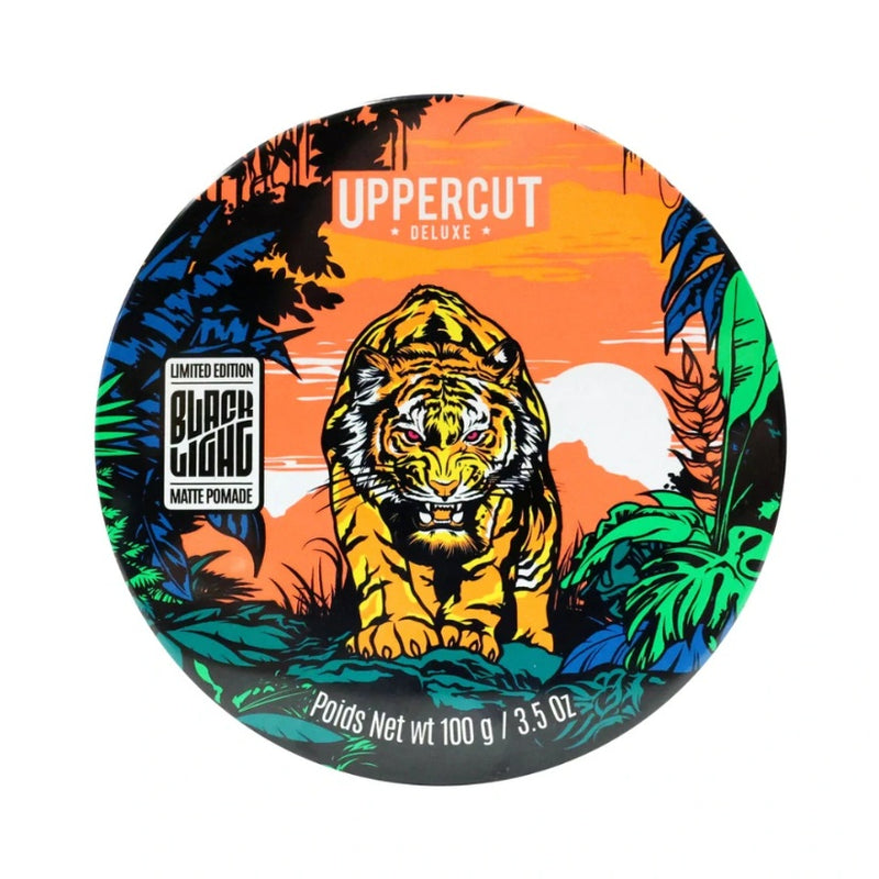 Uppercut Deluxe Black Light LE matná pomáda 100 g - limitovaná edice se středně silnou fixací a matným finishem