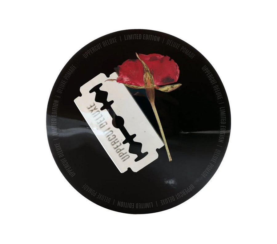 Uppercut Deluxe Resin & Rose pomáda na vlasy 100 g limitovaná edice s vysokým leskem